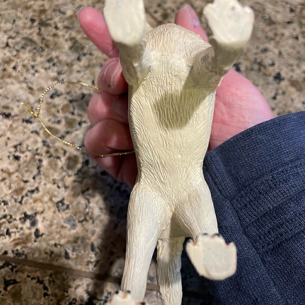 Yellow Lab Ceramic Ornament - Picture 5 of 10